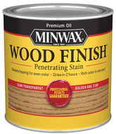 Minwax Wood Finish 221024444 Wood Stain, Golden Oak, Liquid, 0.5 pt, Can